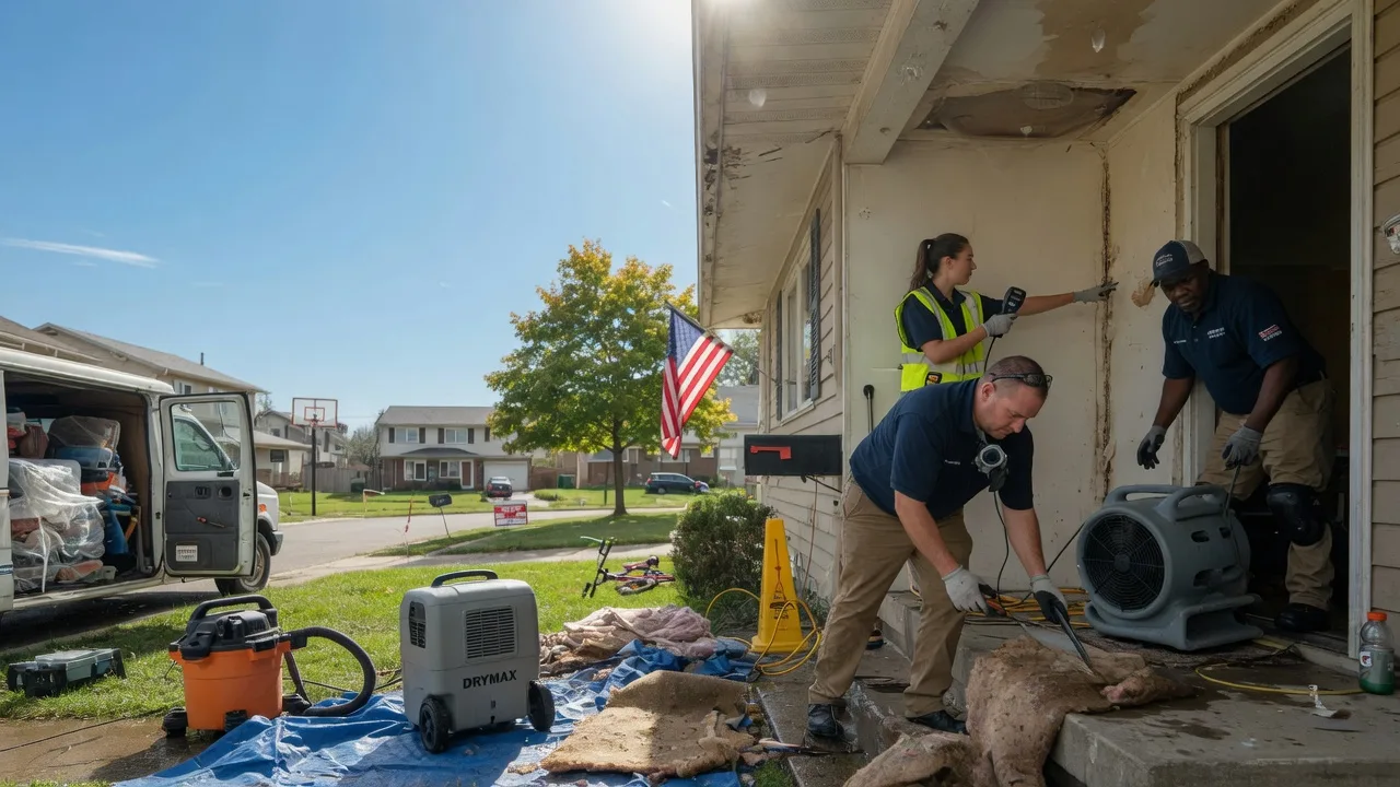 Water Damage Restoration in Lyon Station, PA near me